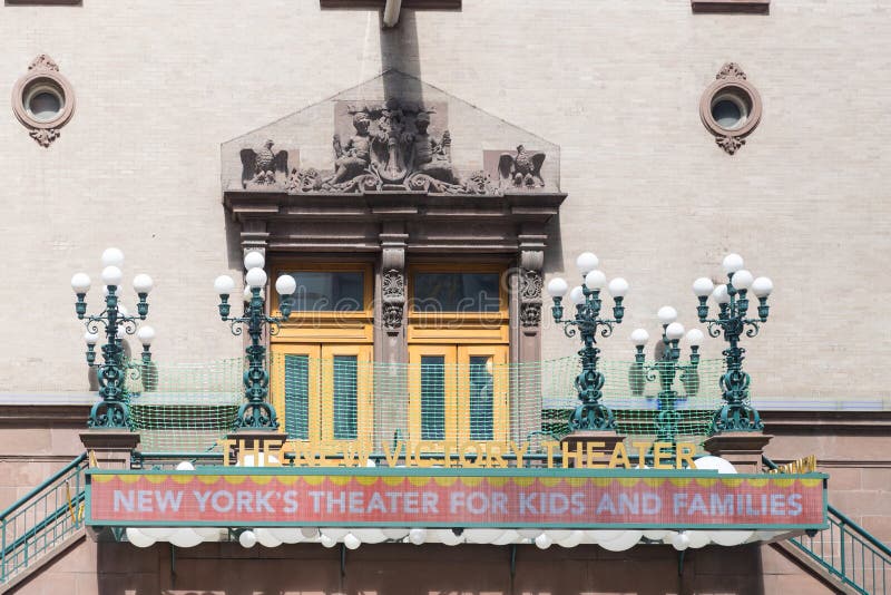 Het theater van New York ` s voor jonge geitjes en families royalty-vrije stock afbeelding Het theater van New York ` s voor jonge geitjes en families royalty-vrije stock afbeelding