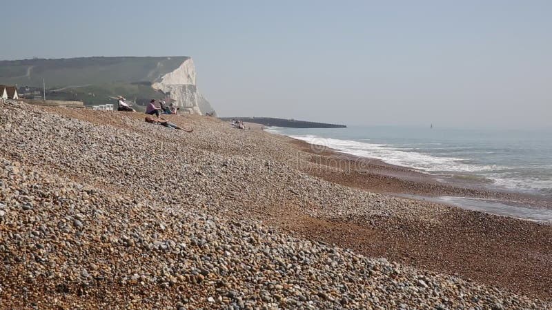 Het van het Oost- seafordstrand zuidoostenengeland het UK van Sussex