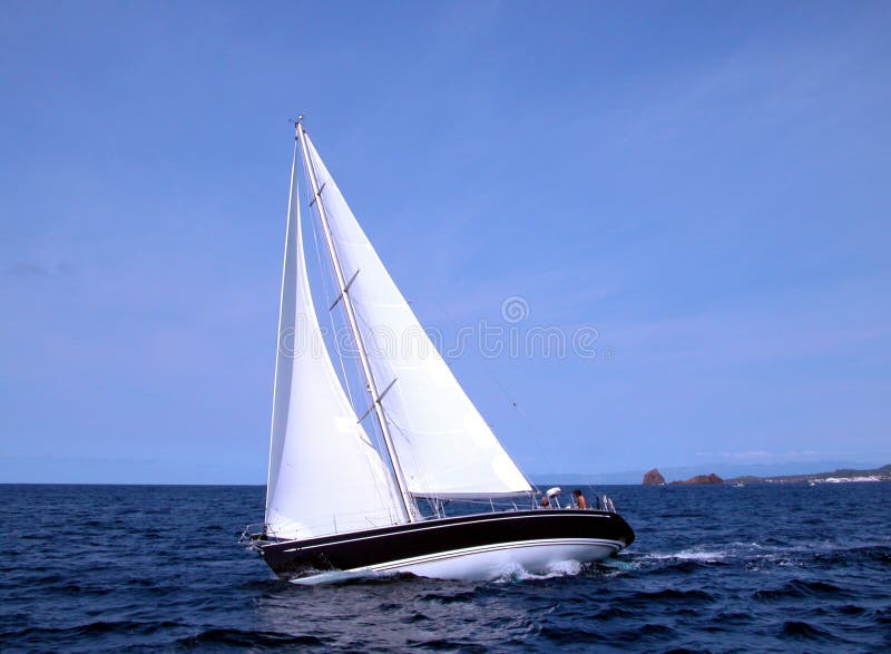 Het varen stock afbeelding Het varen stock afbeelding