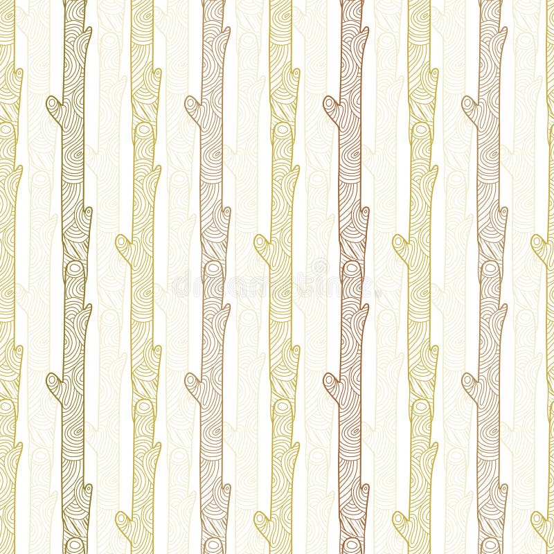 Het vector houten naadloze patroon van logboekenstrepen vector illustratie Het vector houten naadloze patroon van logboekenstrepen vector illustratie