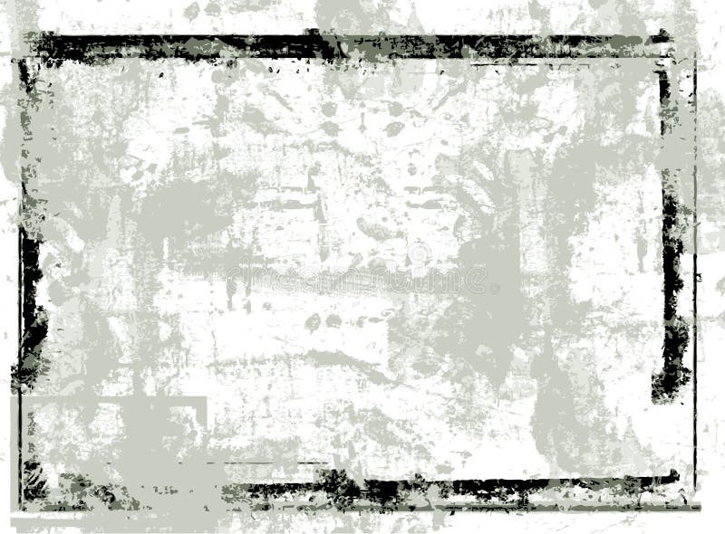 Het VectorFrame van Grunge stock illustratie Het VectorFrame van Grunge stock illustratie