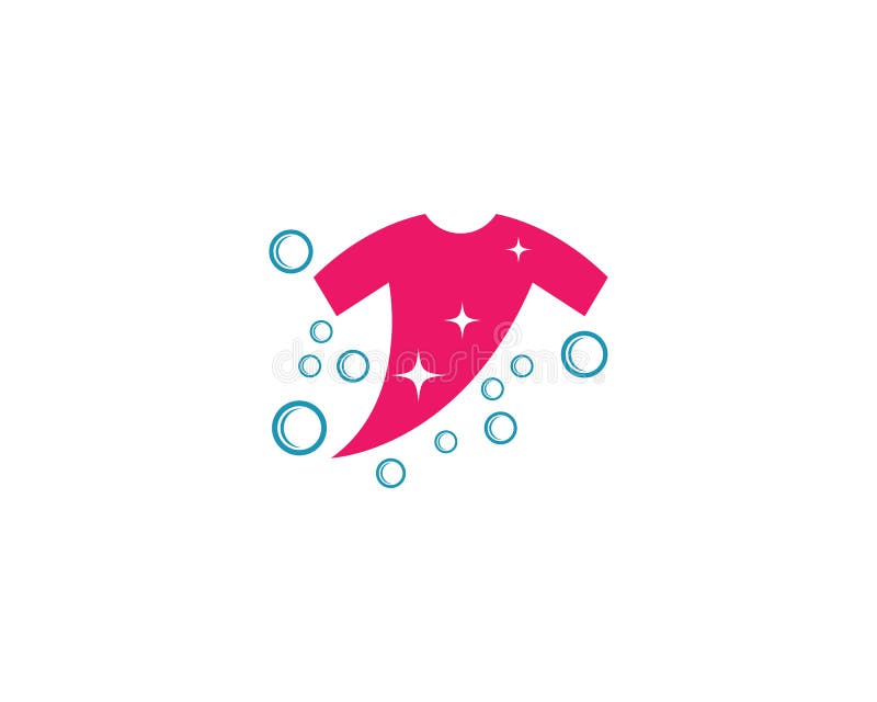Het vectorpictogram van het wasserijembleem royalty-vrije illustratie Het vectorpictogram van het wasserijembleem royalty-vrije illustratie