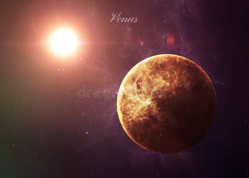 Het Venus van het ruimte alle tonen zij schoonheid royalty-vrije stock afbeelding Het Venus van het ruimte alle tonen zij schoonheid royalty-vrije stock afbeelding