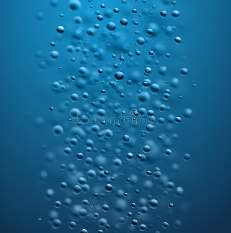 Het water borrelt achtergrond stock illustratie Het water borrelt achtergrond stock illustratie