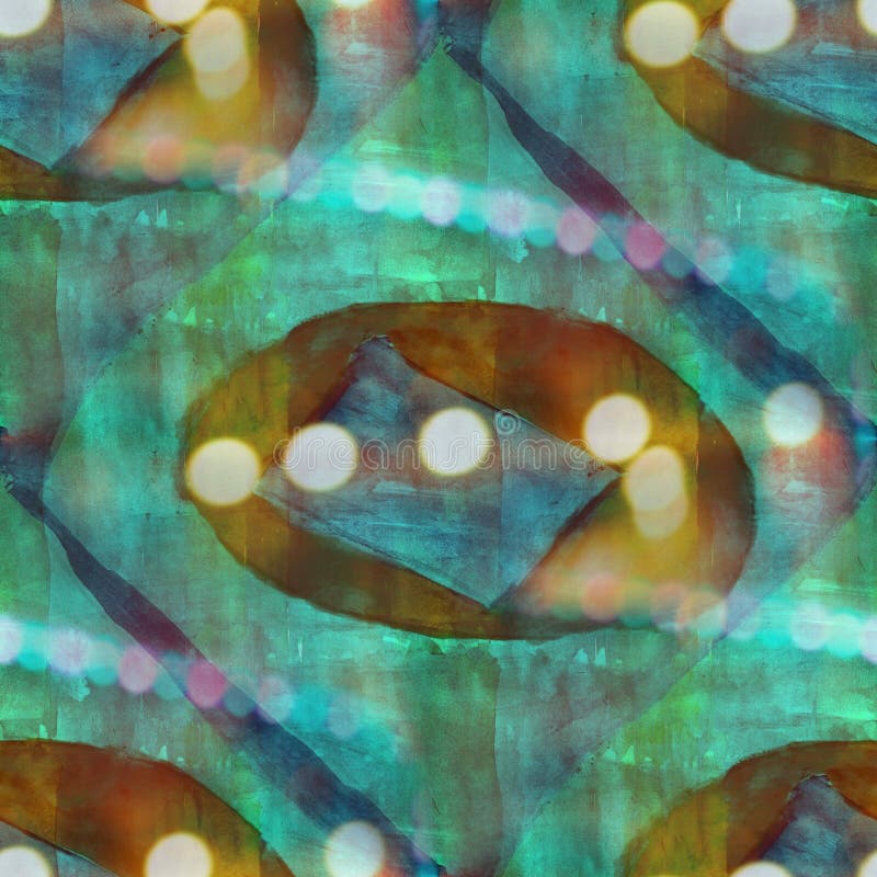 Het water bruine, groene textuur van het Bokeh kleurrijke patroon royalty-vrije illustratie Het water bruine, groene textuur van het Bokeh kleurrijke patroon royalty-vrije illustratie