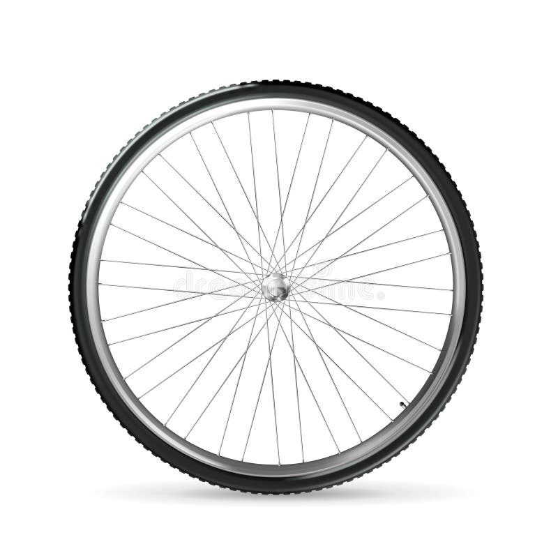 wiel van de fiets vector illustratie. Illustration of fiets - 26415944
