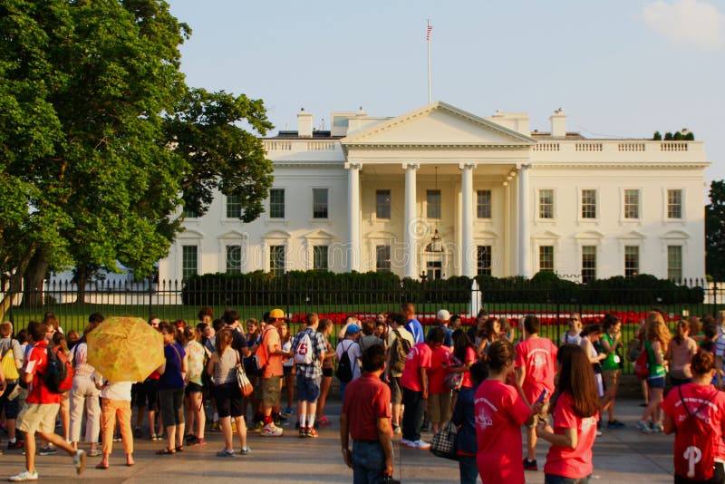 het witte huis washington het witte huis washington d c redactionele stock het witte huis washington het witte huis washington d c redactionele stock