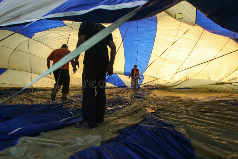 Hete luchtBallons royalty-vrije stock afbeelding Hete luchtBallons royalty-vrije stock afbeelding