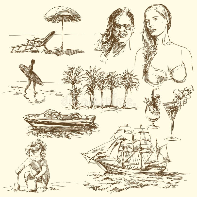 Heure d'été illustration libre de droits