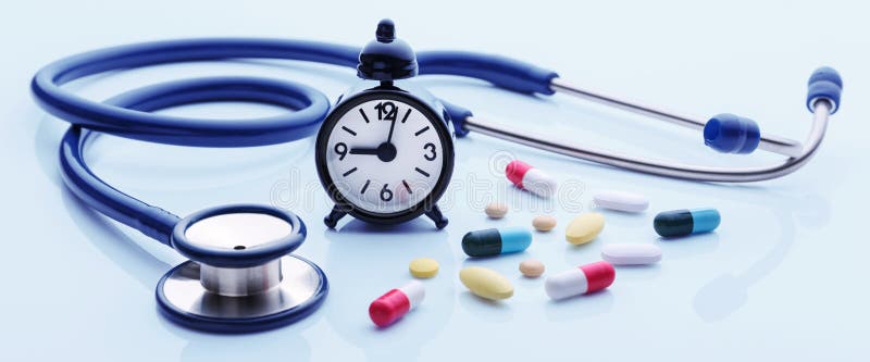 Heure pour le contrôle de santé images libres de droits Heure pour le contrôle de santé images libres de droits