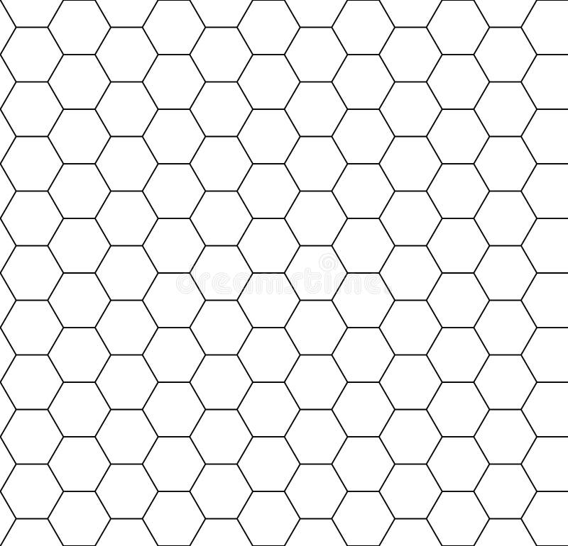 Hexagon background seamless comb stock illustration Hexagon background seamless comb stock illustration