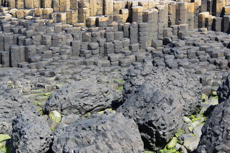 Giant`s Causeway royalty free stock image