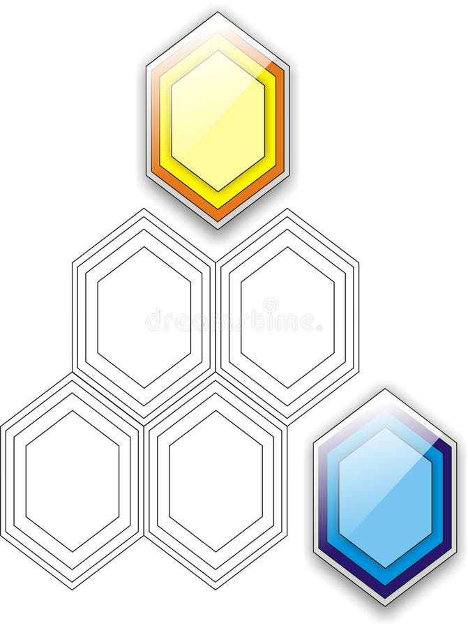 Hexagon Icon vector illustration