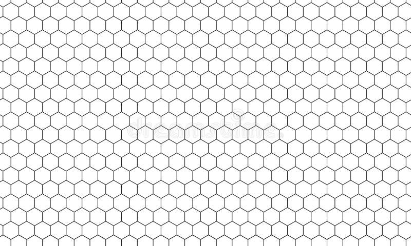 Hexagon net honeycomb pattern vector background