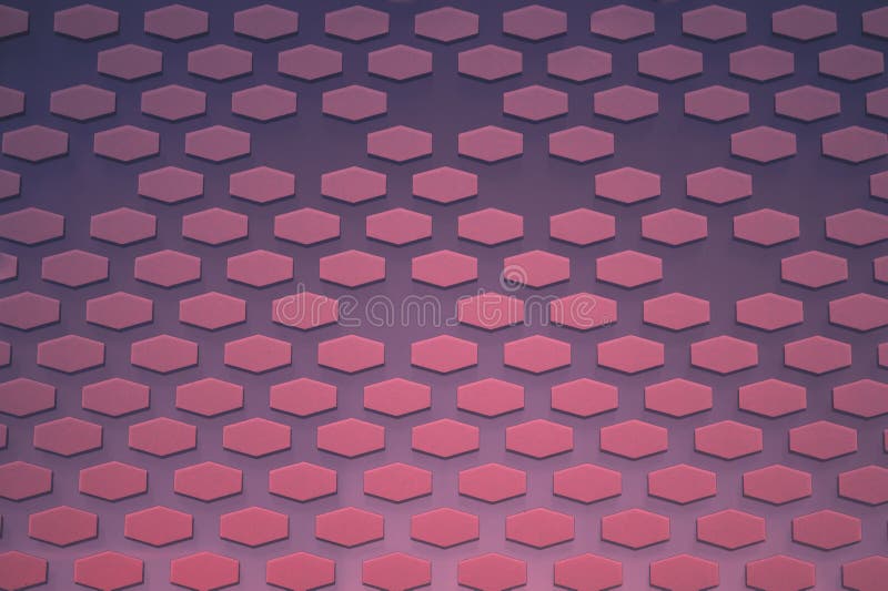 Hexagon pattern. geometric background. hexagonal grid. abstract purple red texture. hex mesh royalty free stock photography