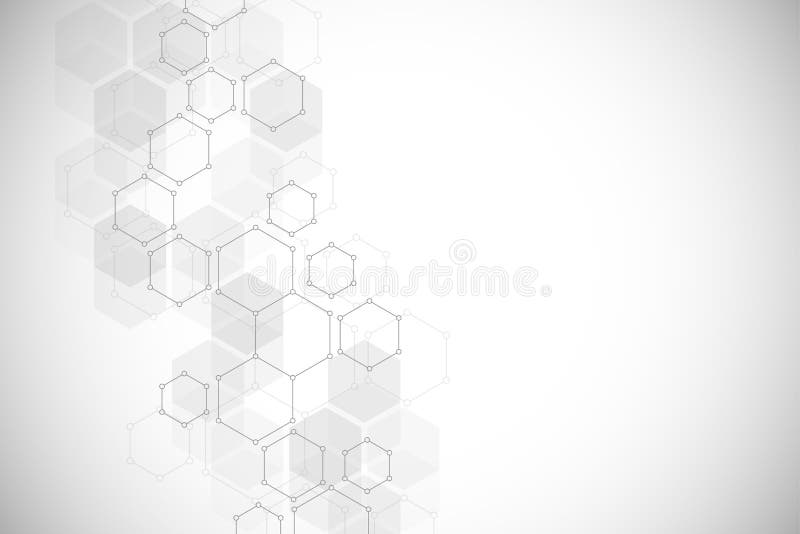 Abstract Hexagonal Background Stock Vector - Illustration of hexagon ...