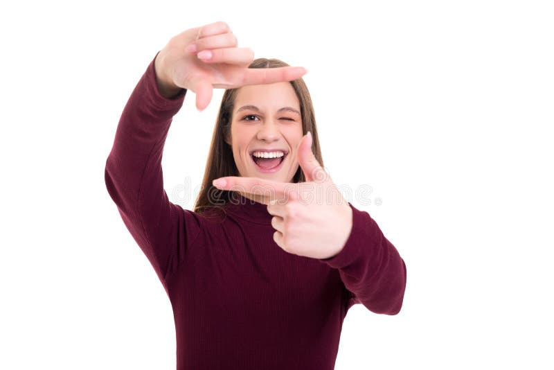 Hey ! Frame me! stock photo. Image of lovely, frame 114511570