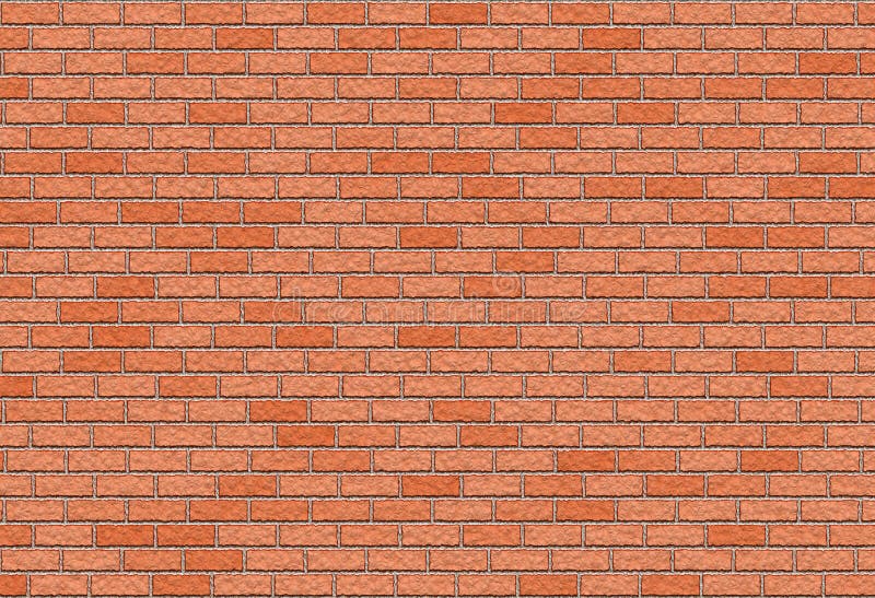 Hires Red Small Brick Wall Pattern Stock Illustration Image 47019026