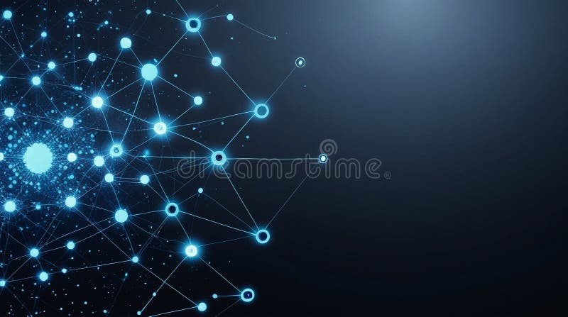Hi tech futuristic technology banners featuring artificial intelligence and cyber innovation web home page vector illustration
