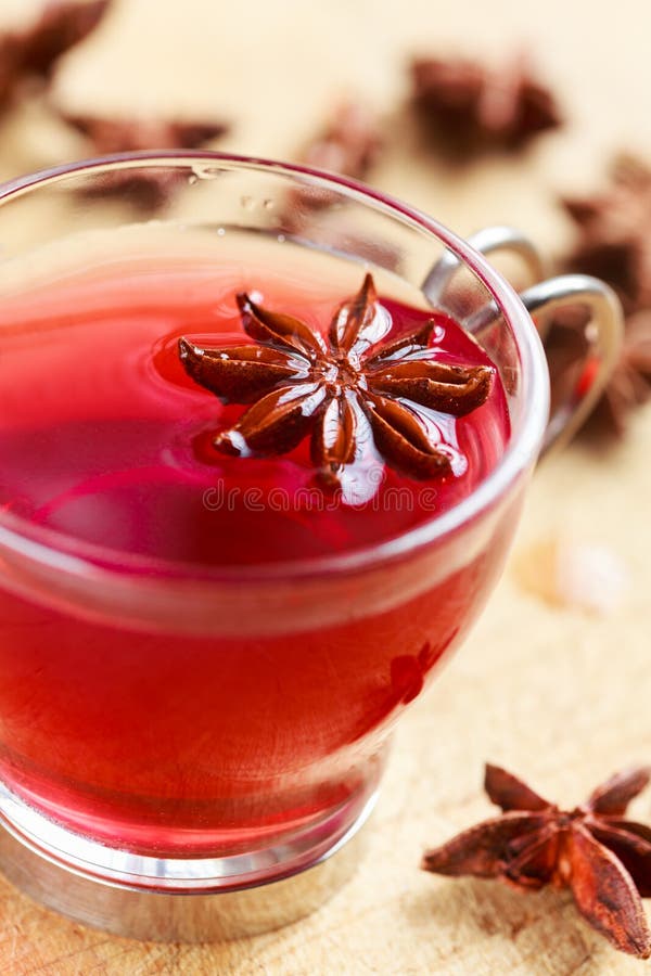 Hibiscus tea stock image. Image of drink, remedies, beverage 38349423