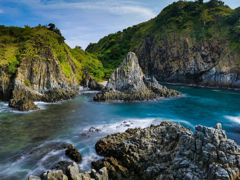 A Hidden Gem in Semeti Beach Lombok Tengah Wonderful Indonesia Stock A Hidden Gem in Semeti Beach Lombok Tengah Wonderful Indonesia Stock