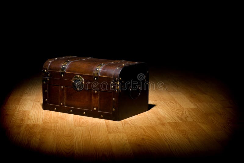 Hidden treasure stock photography