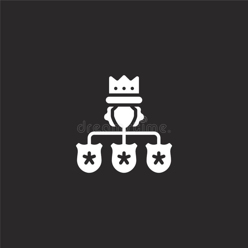 hierarchical structure icon. Filled hierarchical structure icon for website design and mobile, app development. hierarchical stock illustration hierarchical structure icon. Filled hierarchical structure icon for website design and mobile, app development. hierarchical stock illustration
