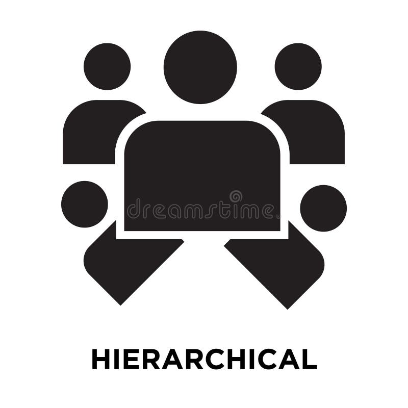 Hierarchical structure icon vector isolated on white background, logo concept of Hierarchical structure sign on transparent vector illustration Hierarchical structure icon vector isolated on white background, logo concept of Hierarchical structure sign on transparent vector illustration
