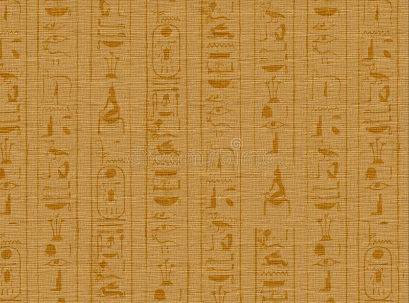 Bidimensional ilustraciones de jeroglífico guiones.