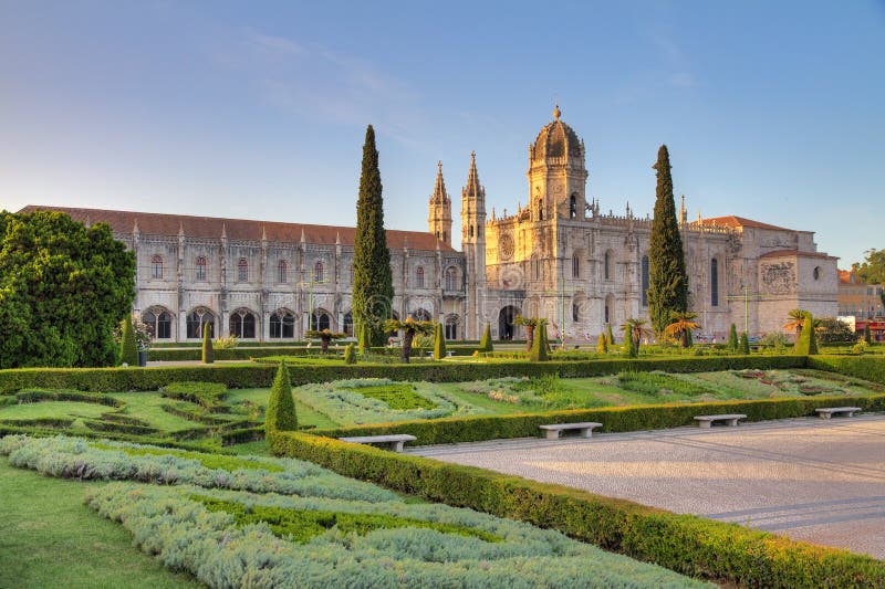 Hiëronymietenklooster royalty-vrije stock afbeeldingen