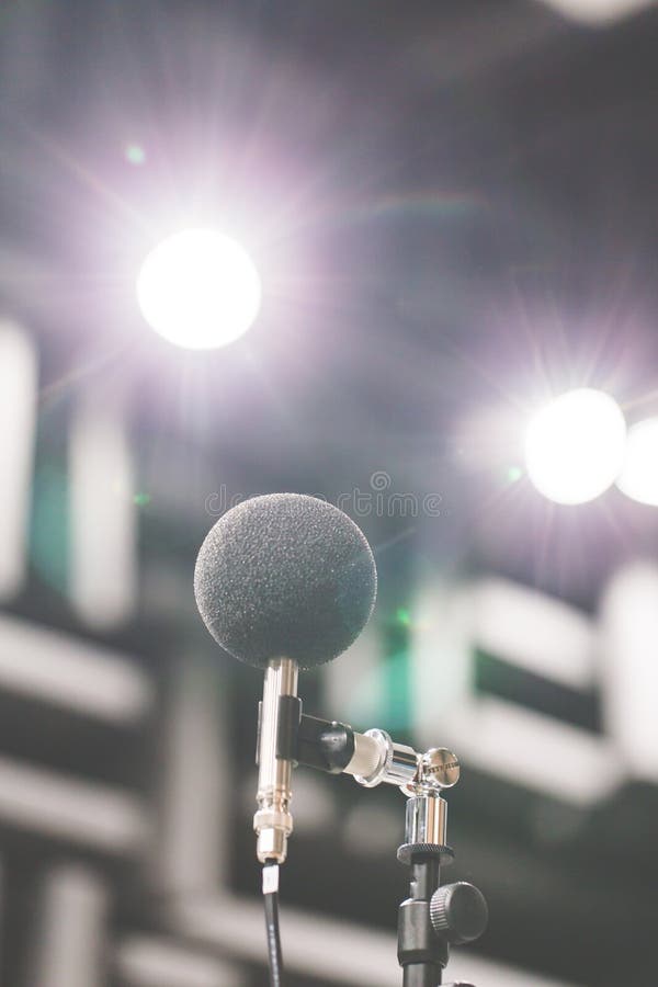 High Accuracy Microphone in Noise Sound Testing Room with LED Light