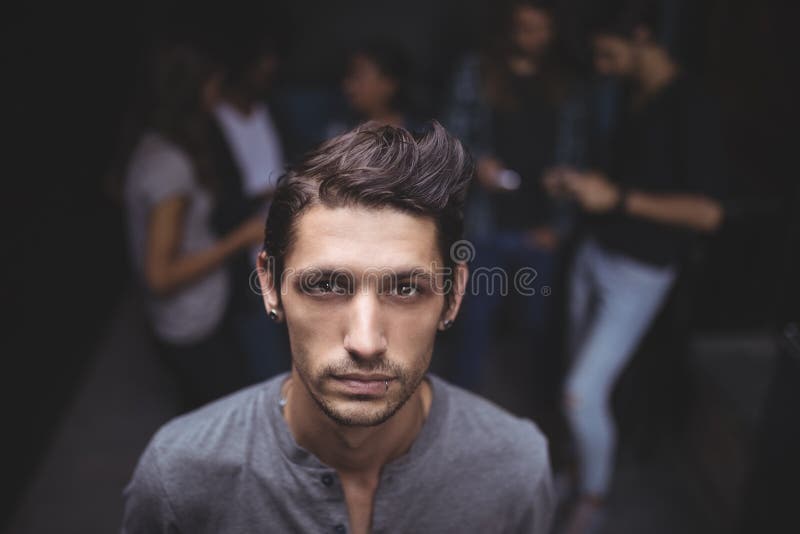 High angle portrait of young man stock photos High angle portrait of young man stock photos