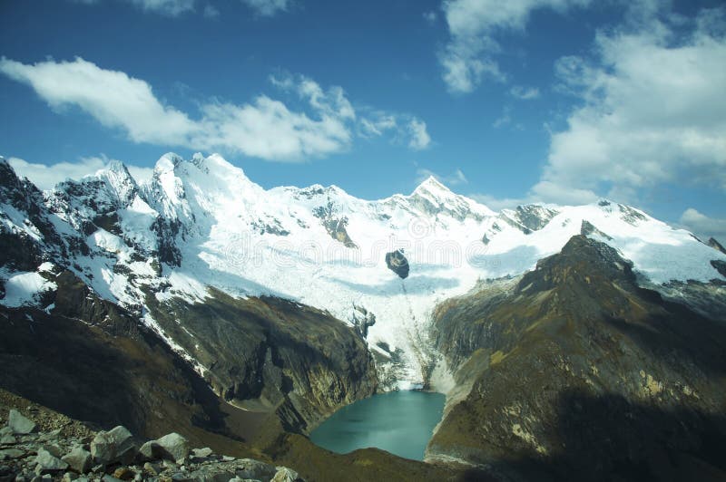 High Cordilleras in Peru royalty free stock photos