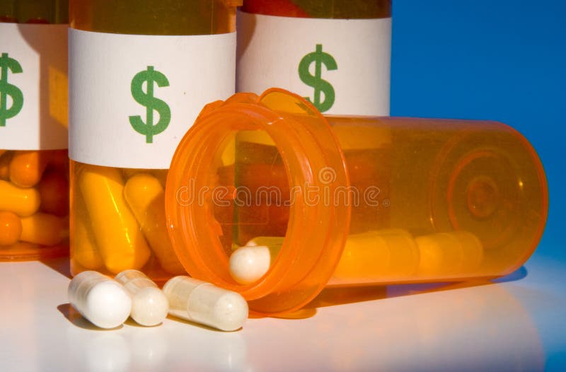 High Cost of Prescription Drugs Stock Photo Image of costly