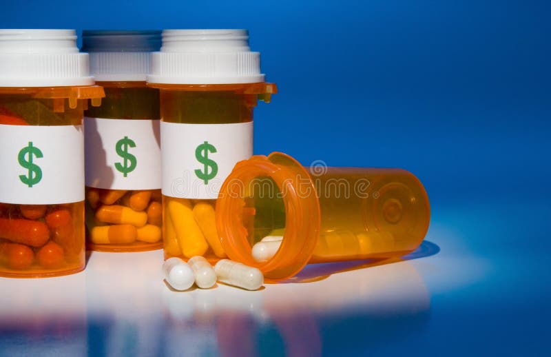 High Cost of Prescription Drugs Stock Photo Image of costly