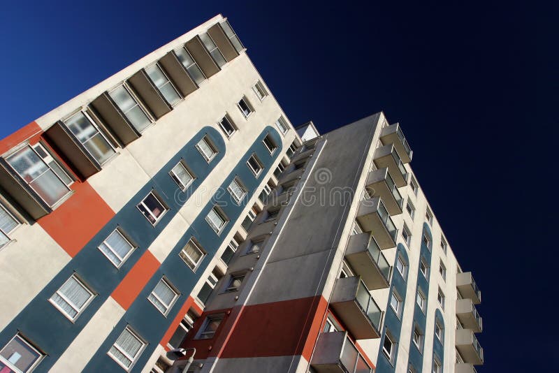 HighDensity Housing stock photo. Image of apartments, balcony 840176