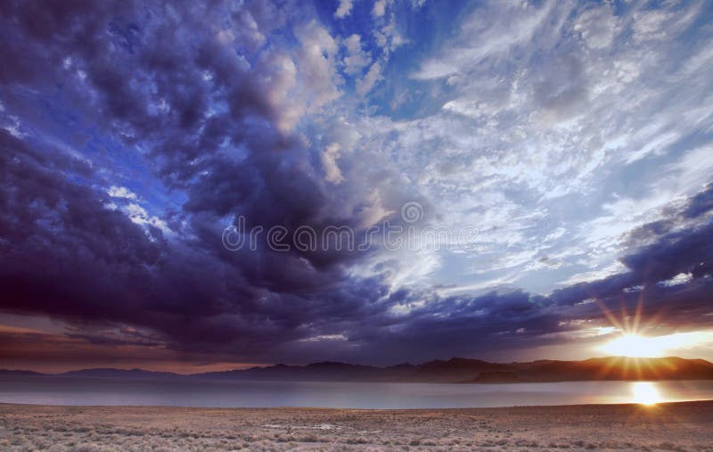 High Desert Lake Sunrise
