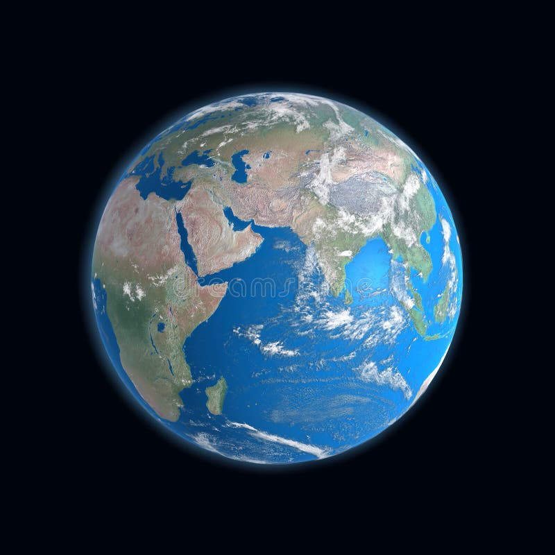 high detailed Earth map, africa, asia, Arabia vector illustration high detailed Earth map, africa, asia, Arabia vector illustration