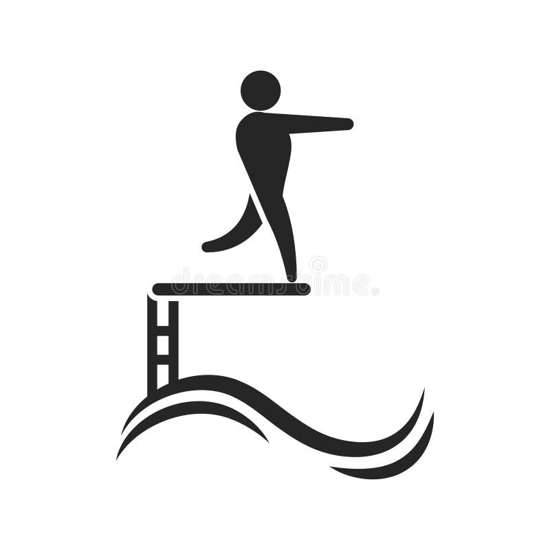High Dive Silhouette Stock Illustrations 1,277 High Dive Silhouette