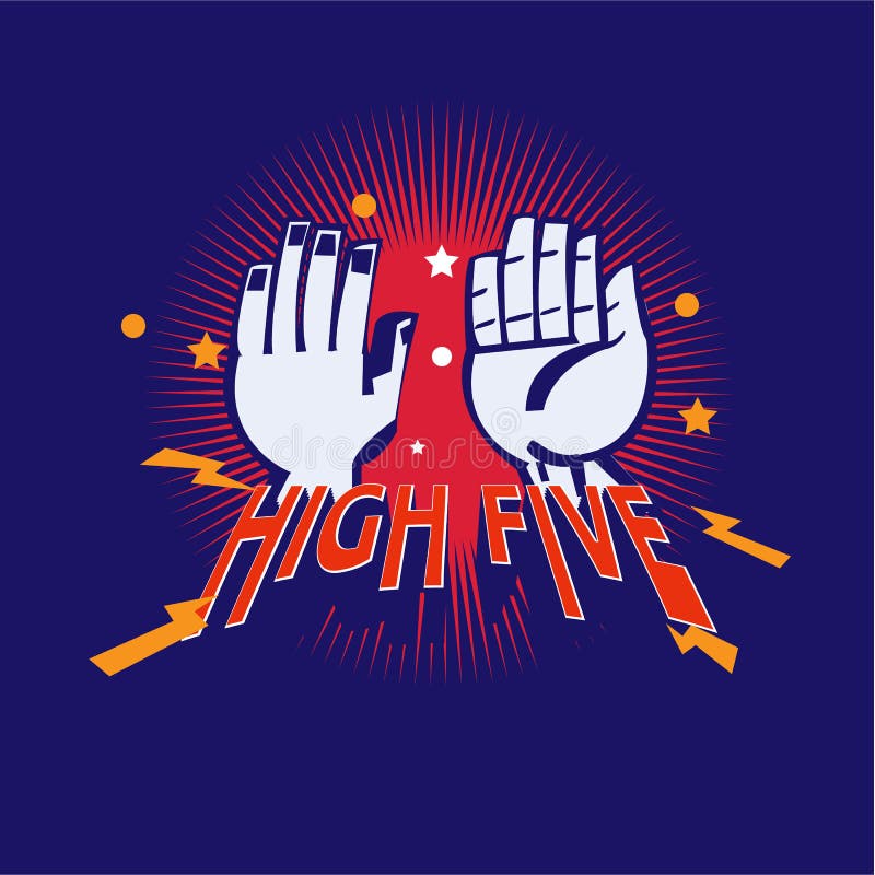 High Five Vector Stock Illustrations – 6,283 High Five Vector Stock  Illustrations, Vectors & Clipart - Dreamstime