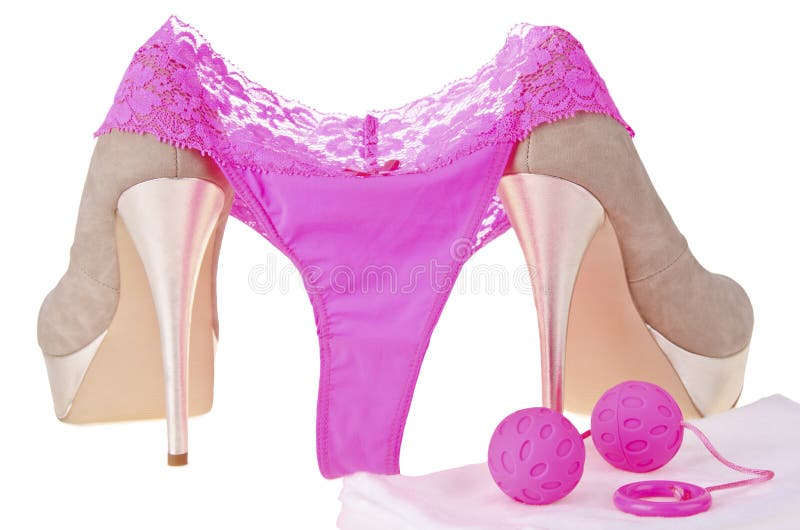 High heels panties glamour solo