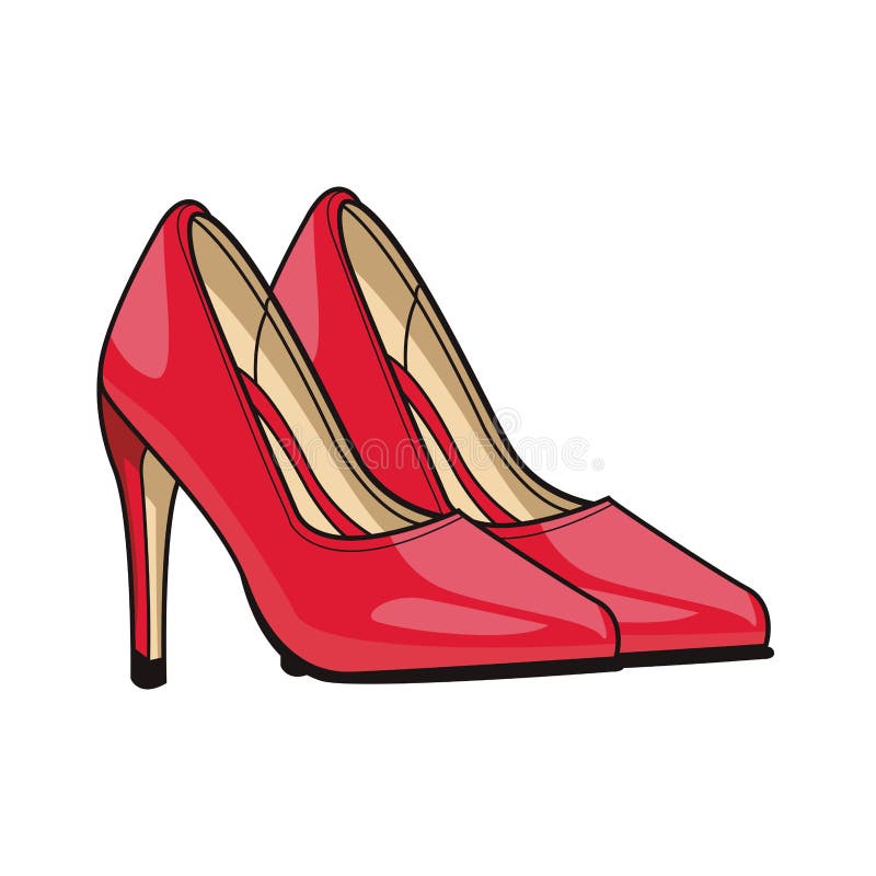 Heels Stock Illustrations – 15,552 Heels Stock Illustrations, Vectors ...