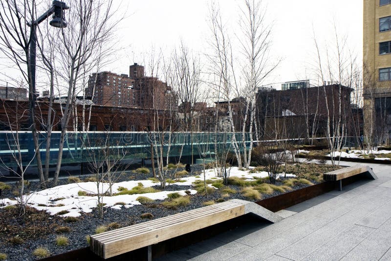 High Line park in New York