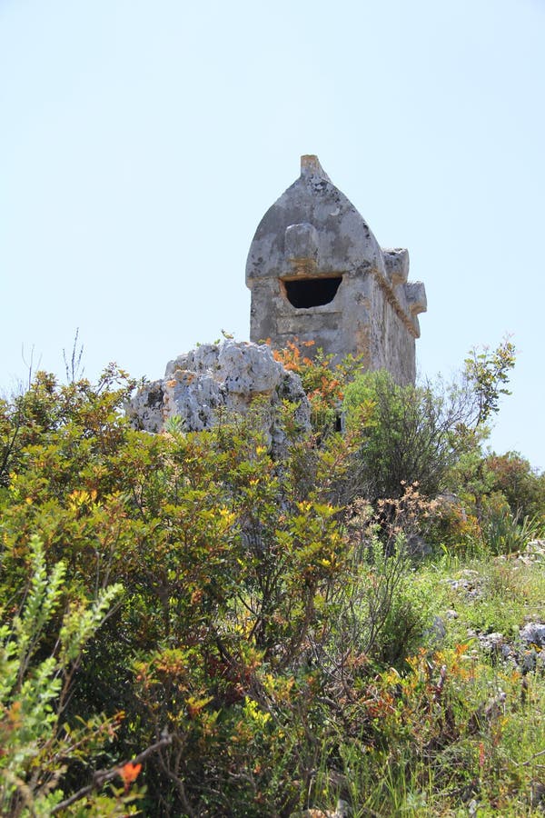 High Lycian tomb