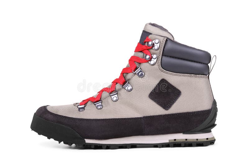 High Mountain Shoe Isolated on White Background Stock Image Image of