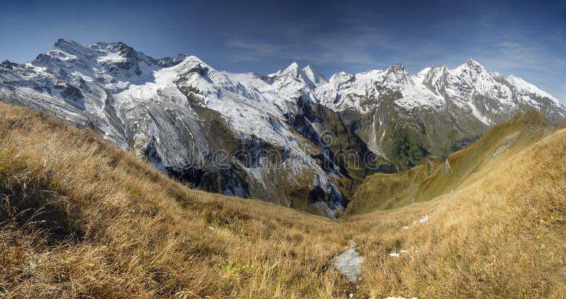 High mountaines meadow royalty free stock images