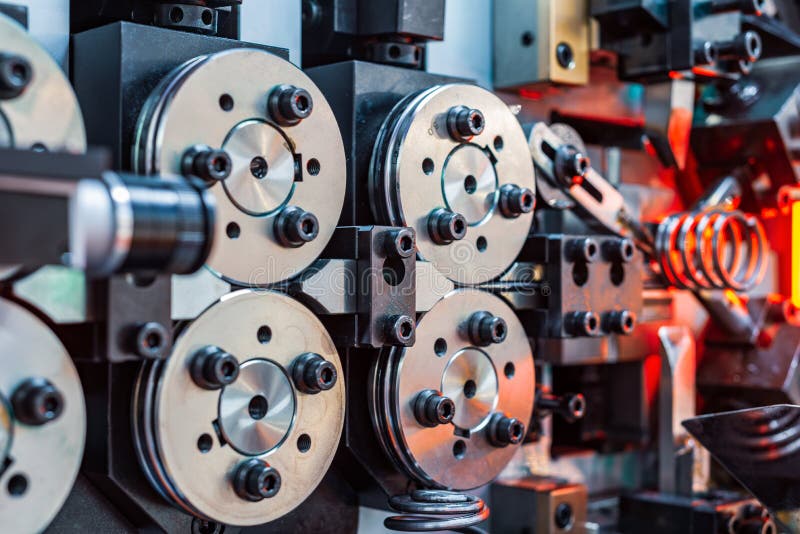 Highperformance Automatic Machine for Making Steel Springs. Stock