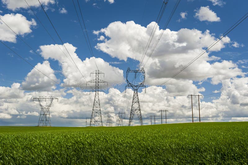 High Power Transmission Line.