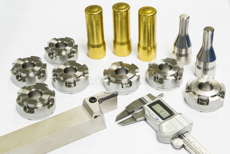 High Precision Automotive Machining Mold And Die Parts Stock Photo