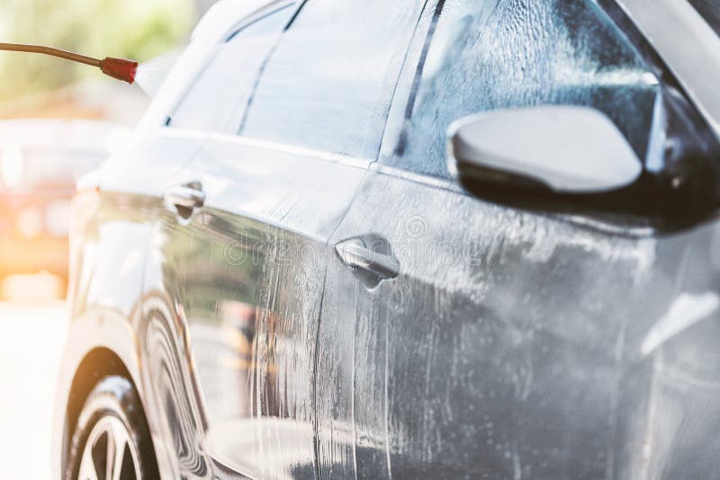 High Pressure Car Wash Washer Stock Image Image of clean, touchless
